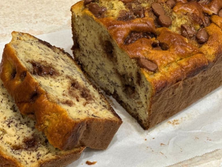 Choc Chip Banana Bread
